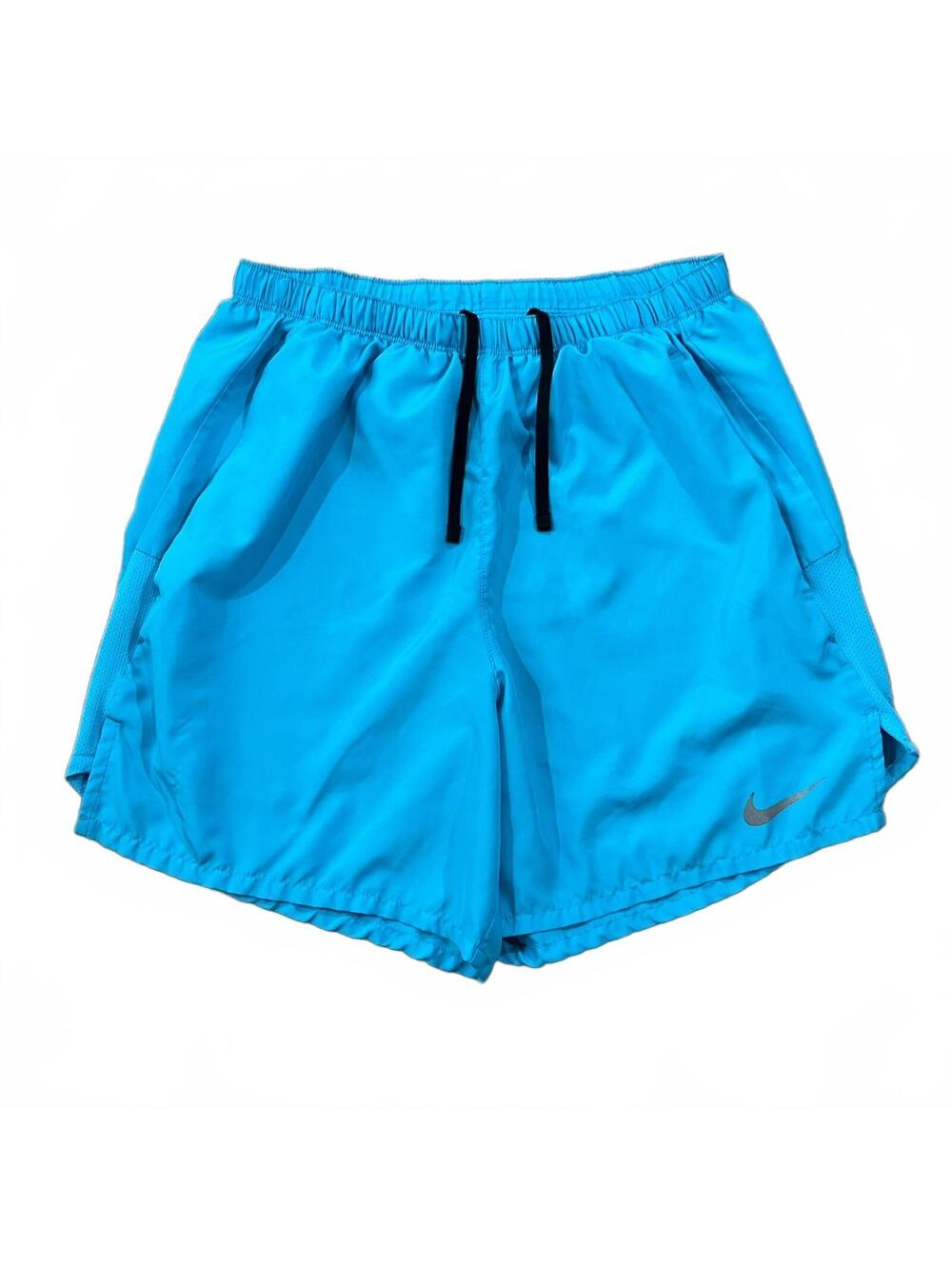 Nike Mens Dri-fit 5" Blue Running Shorts Size Small